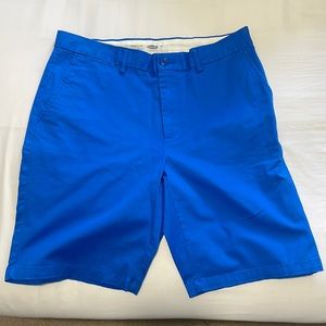 Old Navy mens shorts ultimate slim size 33 blue